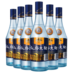 叙府 蓝标大曲 52度 浓香型白酒