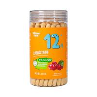 贝斯美 婴幼儿草莓味苹果味饼干 宝宝零食字母山楂棒 锻炼咀嚼儿童零食 【12月生产】炭烧棒115g