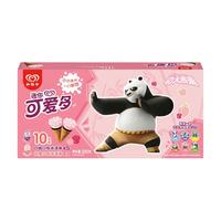 可爱多和路雪 迷你可爱多|功夫熊猫 甜筒玫瑰&白桃口味冰淇淋 20g*10支