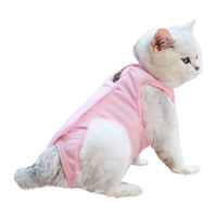欢宠网 uan Chong 欢宠网 宠物猫咪绝育服猫手术服母猫衣服断奶术后恢复幼小猫猫透气防舔衣