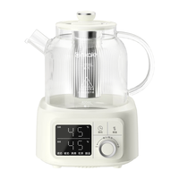 ankale 全玻璃0胶水0涂层 电陶养生壶 茶漏 1.5L