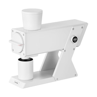 MHW-3BOMBER【结婚品】轰炸机航海家F74镀钛平刀 电动磨豆机咖啡豆研磨机 航海家F74|白色【风味无界】