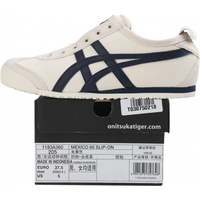 Onitsuka Tiger鬼冢虎男鞋女鞋 23冬季透气运动鞋复古板鞋旅游鞋舒适休闲鞋 205/无鞋带设计/一脚穿 40.5