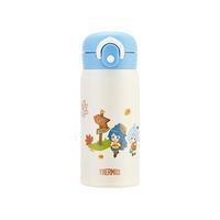 膳魔师(THERMOS)保温杯350毫升316钢男女士儿童咖啡水杯子TCMO-350S-CP(bilibili) 白色 350ml