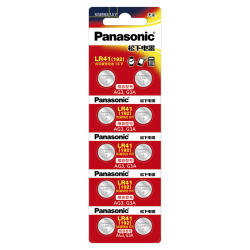 Panasonic LR-41/2B5C 碱性纽扣电池 10粒