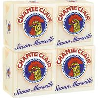 CHANTE CLAIR 大公鸡头管家 马赛洗衣皂 300g*4块