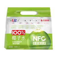 ABD100%椰子水非浓缩还原NFC天然椰汁无糖富含电解质 180ML*10袋