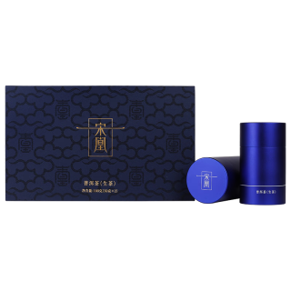 宋凰特级黑茶普洱生茶散茶西双版纳茶叶礼盒 生普企业 普洱生茶大两罐210g*2罐