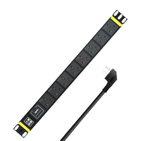大唐保镖 pdu机柜插座 防雷 8位pdu16A电源 HP7703