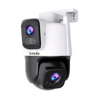Tenda 摄像头家用无线高清双摄监控器室内外360度无死角全景带夜视手机远程监控语音对话旋转云台CH9