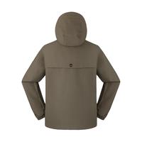 添柏岚（Timberland）男装机能风冲锋外套户外防水防风夹克|A695W A695WBK0/巧克力色 L