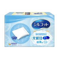 舒蔻Silcot 尤妮佳丝滑型原装进口补妆卸甲多用途化妆棉 82片