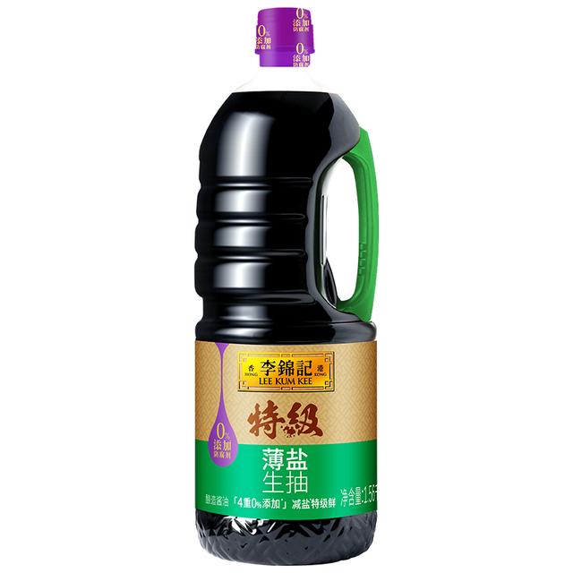 88VIP：李锦记 猫超臻选特级薄盐生抽1.56kg李锦记特级酱油减盐凉拌点蘸炒菜调味