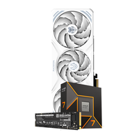 瀚铠(VASTARMOR)RX 7800 XT 16GB 白色合金显卡+ AMD 锐龙 7 9700X 处理器+致态TiPlus7100系列 1TB SSD套装