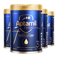 Aptamil 爱他美 ESSENSIS 奇迹蓝罐系列 幼儿奶粉 港版 3段 900g*4罐