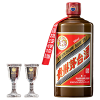 移动端、京东百亿补贴：茅台 酱香型白酒 带杯  单瓶装 500ml 53度
