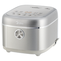 美的 Midea【赤炎0涂层316L不锈钢】猛火4升电饭锅电饭煲E03