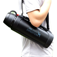 富光保温壶大容量旅行壶宝宝冲奶水壶家用暖壶热水壶户外不锈钢车载壶 本色 1900ml