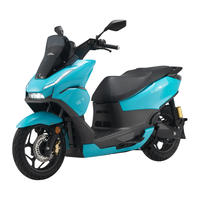 五羊-本田电动摩托车 E-VO GT【高端新品预售】电摩超长续航74V84Ah宁德时代锂电池极速破百电动车海湾蓝