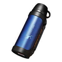 富光保温壶大容量旅行壶宝宝冲奶水壶家用暖壶热水壶户外不锈钢车载壶 蓝色 1200ml