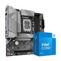 英特尔 intel主板CPU套装小雕B760M AORUS ELITE WIFI6E DDR4 GEN5+i5-14400F