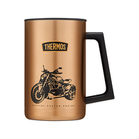 THERMOS/膳魔师 大容量 保温杯 杯垫 【把手杯】附带杯垫 500ml