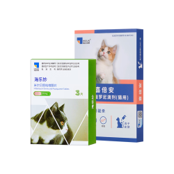 海乐妙 喜倍安 猫咪体内外驱虫 季度套装 （2-8kg）