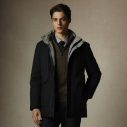 SCOFIELD 90绒 男士鹅绒保暖立领羽绒服