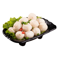  潮味码头 烧烤家庭火锅食材 墨鱼丸  袋装 250g 250g