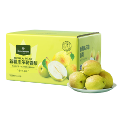 1号会员店 新疆库尔勒香梨 特级单果120-140g 5斤装 生鲜水果 源头直发