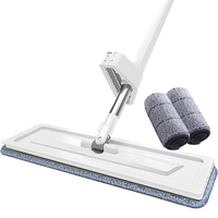 佳帮手平板拖把家用一拖净免手洗2025吸水洗脱刮拖一体拖地神器拖布墩布 【平板拖把】35cm免手洗4块布