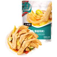小胡鸭 泰式冷泡鸭掌虎皮凤爪鸡爪香辣卤味零食小吃湖北特产 有骨系列 泰式冷泡有骨鸭掌 238g （选2件，更划算）