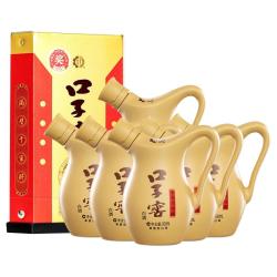 口子窖 小池窖特酿41度500mL*6瓶 白酒整箱送礼送长辈 官方旗舰店