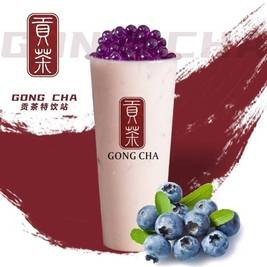 移动端：贡茶 GONG CHA 蓝莓爆爆珠奶茶