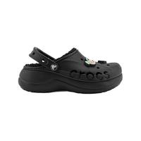 crocs卡骆驰棉拖鞋 经典贝雅云彩【加绒】暖棉洞洞鞋套装 含鞋花