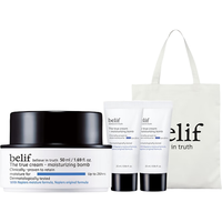 belif碧研菲水滴膨润保湿霜(共100ml)锁水面霜+1号会员店纯享卡套装 belif保湿霜(50ml+25ml*2))
