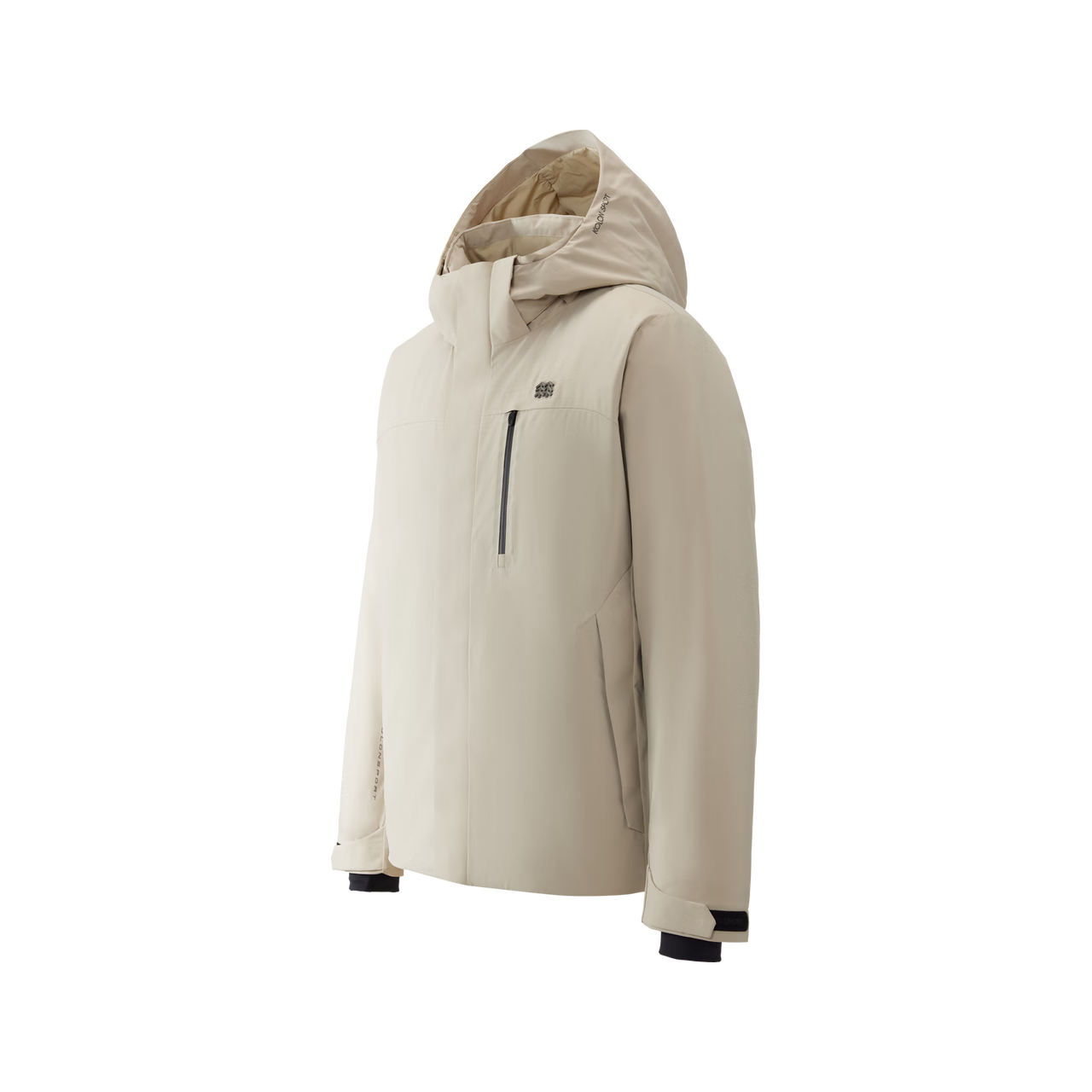 KOLON SPORT/可隆MIST轻量羽绒服 男士防水透湿户外防风轻薄鹅绒夹克 LHDJ5WNT21-LK 浅卡其 L 175/96A