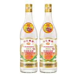 珠江桥牌 醇旧双蒸 豉香型米酒  35度以下 光瓶装