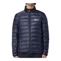 安普里奥·阿玛尼(Emporio Armani)EA7早春轻薄羽绒服户外防风宽松外套款深蓝色S
