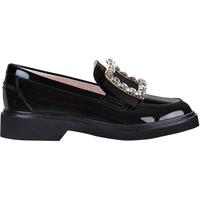 24期免息/Roger Vivier/RV女鞋Viv Rangers厚底钻扣通勤乐福鞋