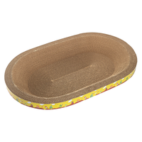 珍佑宠猫抓板猫窝猫爪板不掉屑猫抓盆猫玩具瓦楞纸磨爪器猫咪用品60cm