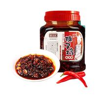 苗姑娘油辣椒贵州特产牛肉辣子鸡红油辣椒酱拌面下饭辣椒油泼辣子 辣子鸡辣椒750g*1桶