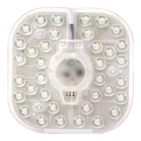 欧普源兴吸顶灯灯芯改造改装替换灯板灯片灯盘灯管led光源模组卧室灯磁吸 超光18W1个十年用不坏