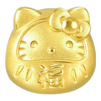 Chow Sang Sang 周生生 黄金转运珠 Hello Kitty足金达摩福猫串珠 92833C定价