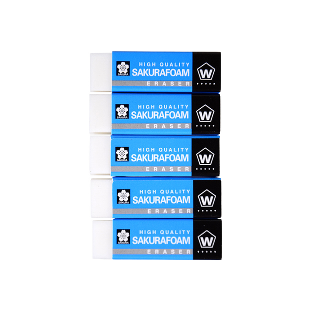 樱花 XRFW-40 橡皮擦 白色 5块