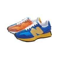 new balance NB官方秋冬中性款327系列MS327LAB简约经典舒适百搭时尚复古休闲鞋 宝蓝/橘色/黄色 MS327LAA 40(脚长25cm)