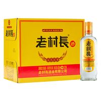 老村长 谷色谷香 浓香型白酒 42度 450ml*12瓶 整箱装