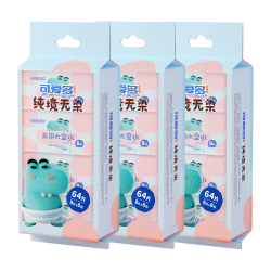 可爱多 湿巾便携小包8抽*24包小学生湿纸巾上学出行小包湿巾随身便携湿巾