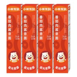 Bear Coming 番茄肉酱意大利面  番茄肉酱意面 215g*4盒