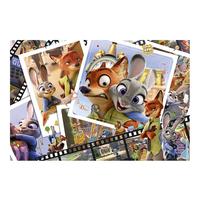 古部疯狂动物城100/200片拼图儿童早教益智玩具男女孩卡通拼图 200片疯狂动物城